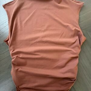 Sleeveless Rust Top